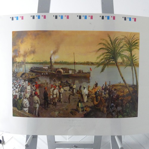 219 - After Terence Cuneo (British, 1907-1996), Five signed limited edition prints: The Tragedy of Ulster ... 