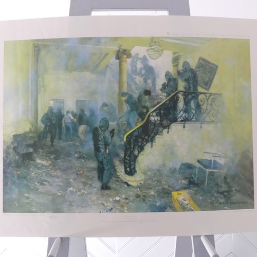 219 - After Terence Cuneo (British, 1907-1996), Five signed limited edition prints: The Tragedy of Ulster ... 