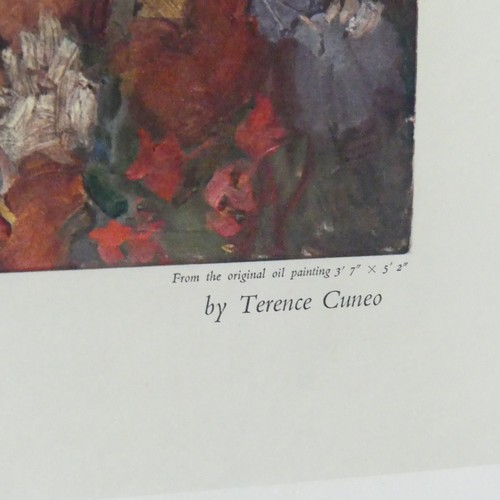 219 - After Terence Cuneo (British, 1907-1996), Five signed limited edition prints: The Tragedy of Ulster ... 