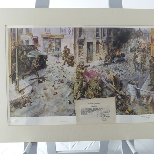 219 - After Terence Cuneo (British, 1907-1996), Five signed limited edition prints: The Tragedy of Ulster ... 