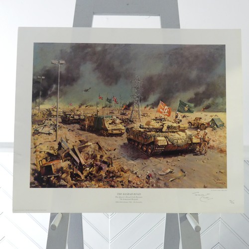 219 - After Terence Cuneo (British, 1907-1996), Five signed limited edition prints: The Tragedy of Ulster ... 