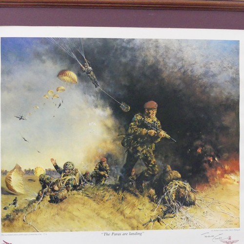 218 - After Terence Cuneo (British, 1907-1996), Three signed limited edition prints: The Battle of Knights... 