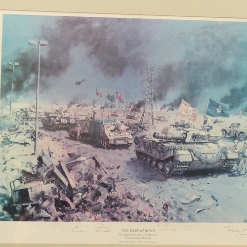 218 - After Terence Cuneo (British, 1907-1996), Three signed limited edition prints: The Battle of Knights... 