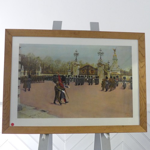 217 - After Terence Cuneo (British, 1907-1996), Four signed limited edition prints: Trooping the Colour, 2... 