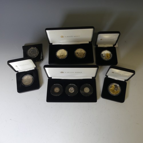 224 - Six fine silver (999) £20 Commemorative Coins; Sir Winston Churchill, Outbreak 2014, A Timeless Firs... 