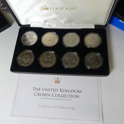 224 - Six fine silver (999) £20 Commemorative Coins; Sir Winston Churchill, Outbreak 2014, A Timeless Firs... 