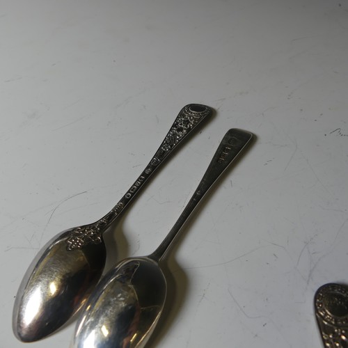 295 - A set of eight Victorian silver Teaspoons, by Martin, Hall & Co., hallmarked Sheffield, 1888, mo... 