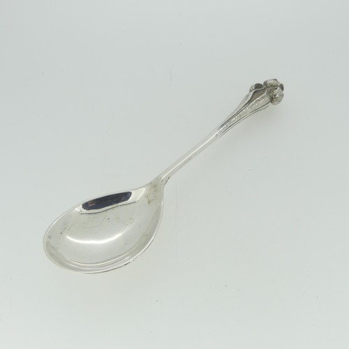 322 - The Investiture of the Prince of Wales, Caernarfon Castle, 1969; A commemorative silver Spoon, by Ga... 