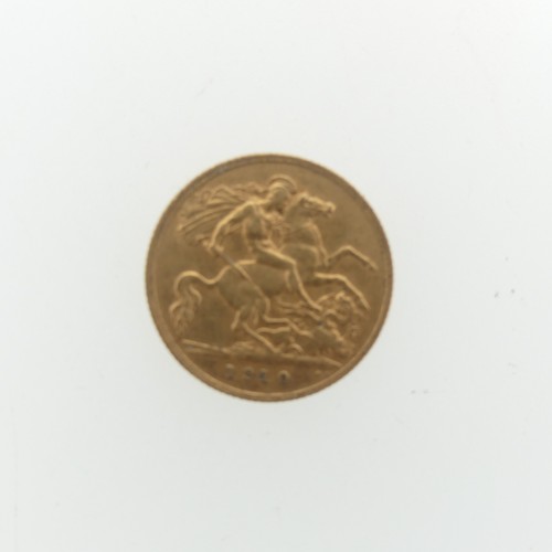 237 - An Edward VII gold Half Sovereign, dated 1910.