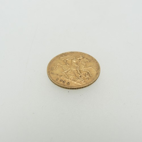 237 - An Edward VII gold Half Sovereign, dated 1910.