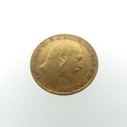 238 - An Edward VII gold Half Sovereign, dated 1908.