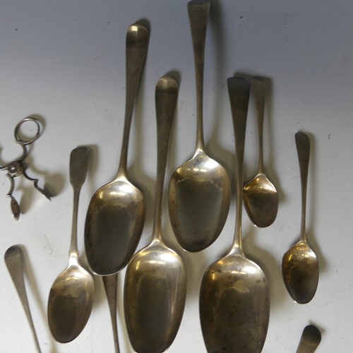 356 - A pair of George IV silver Sugar Nips, hallmarked Birmingham 1820, of scissor form, 8.5cm long, toge... 