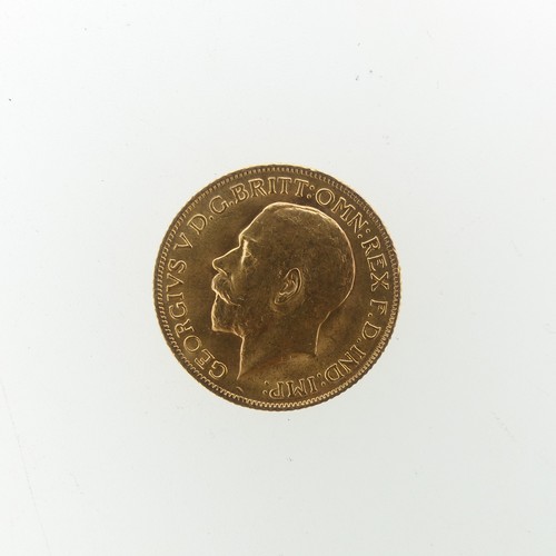 242 - A George V gold Sovereign, dated 1912.