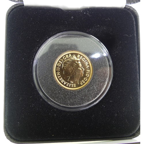 220 - An Elizabeth II gold Sovereign, dated 2015, in Jubilee Mint presentation case with certificate.... 