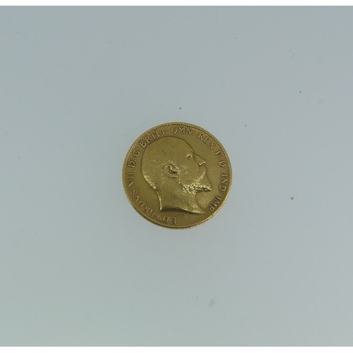 233 - An Edwardian gold Half Sovereign, dated 1907.