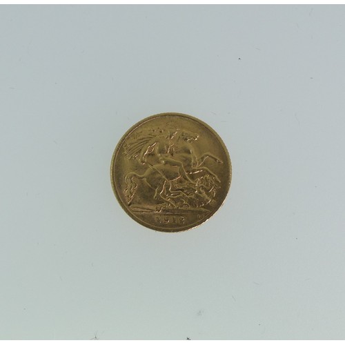 248 - A George V gold Half Sovereign, dated 1912.