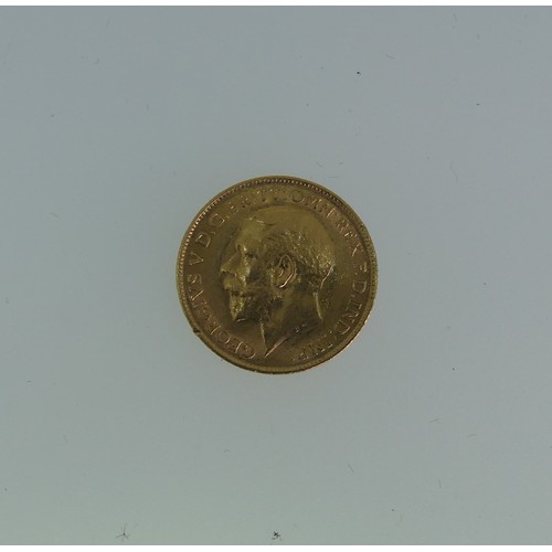 248 - A George V gold Half Sovereign, dated 1912.