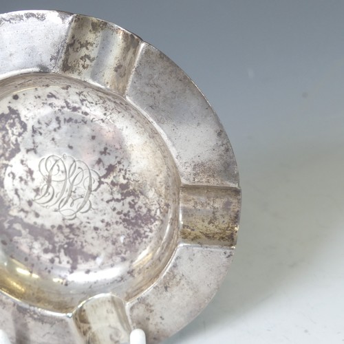 263 - An Edward VIII silver Waiter, by Barker Brothers Silver Ltd., hallmarked Birmingham 1936, of circula... 