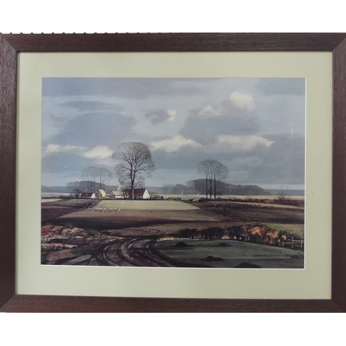 180 - Paul Braddan, Chester, watercolour and pastel, 35cm x 59cm, framed, together with a framed print (2)... 