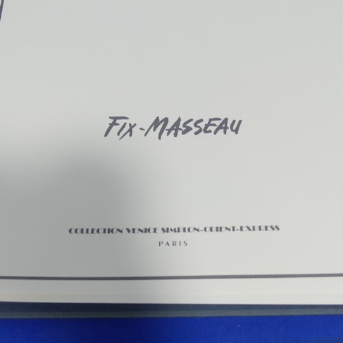 181 - Pierre Fix-Masseau, a boxed set of twelve limited edition (139/200) coloured lithographs - Venice Si... 