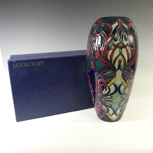 65 - A Moorcroft limited edition 'Maypole' Vase, by Wendy Mason, circa 1997, of ovoid form, no. 17/150, v... 