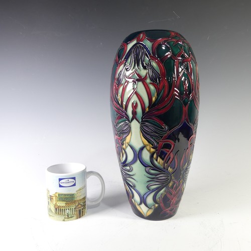 65 - A Moorcroft limited edition 'Maypole' Vase, by Wendy Mason, circa 1997, of ovoid form, no. 17/150, v... 