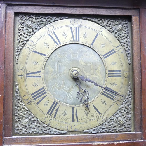 229 - Ralph Sayers, Lindfield, an oak 30-hour longcase clock with single-weight movement striking on a bel... 