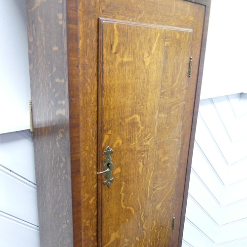 229 - Ralph Sayers, Lindfield, an oak 30-hour longcase clock with single-weight movement striking on a bel... 