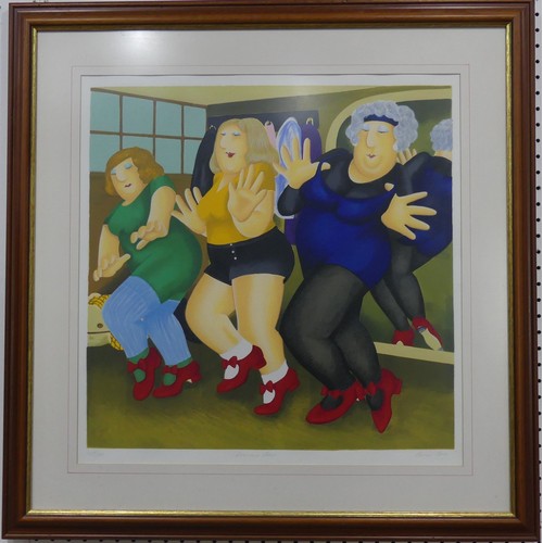 178 - Beryl Cook (1926-2008), Dancing Class, a pencil signed limited edition print, no.149/300, titled in ... 