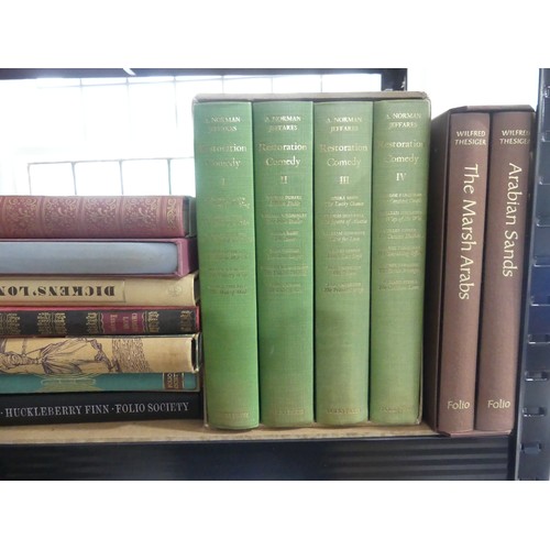 7 - Folio Society; a quantity of mainly 20thC literature, including Victor Hugo 'Les Miserables', two vo... 