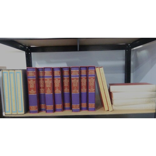 8 - Folio Society; Hodgkin (Thomas); 'The Barbarian Invasions of the Roman Empire', seven vols, all in i... 