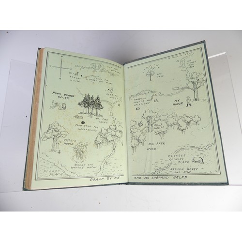 26 - Milne (A.A); 'Winnie the Pooh', first edition, Methuen & Co., 1926, publishers pictoral gilt gre... 