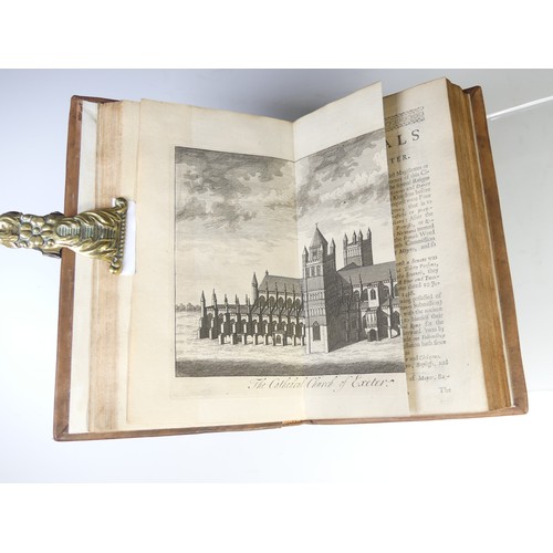 44 - Izacke (Richard); 'Remarkable Antiquities of the City of Exeter', second edition, printed for EDW. S... 