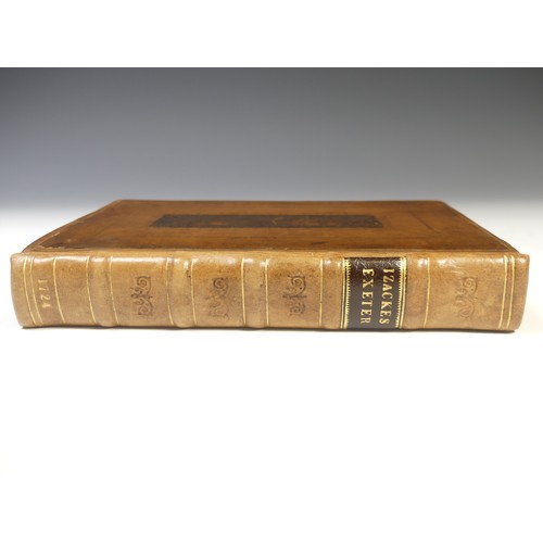 44 - Izacke (Richard); 'Remarkable Antiquities of the City of Exeter', second edition, printed for EDW. S... 