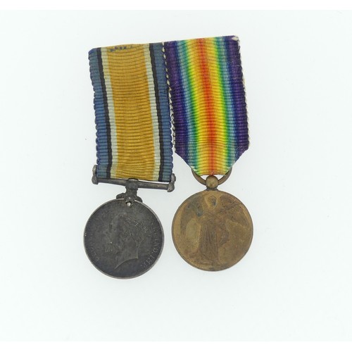 98 - A W.W.I trio of Medals, 1914-15 Star, British War Medal and Victory Medal, awarded to E. C. Mackenzi... 