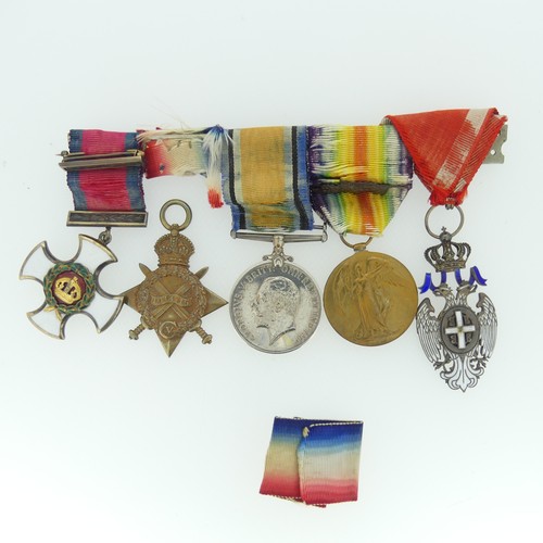 99 - Colonel George Hamilton Gordon, C.M.G., D.S.O., a group of six medals, comprising Companion of the M... 