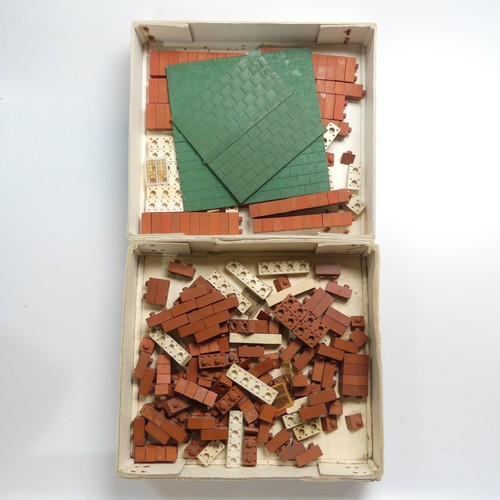 431 - Lott's Bricks - Solid Stone Building Bricks, six boxed seats, 2, 2A, 3A, 4A, Tudor Blocks 2, and Ser... 