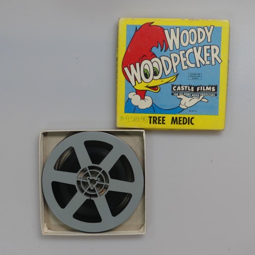 444 - 8mm Home Movies: fourteen various vintage 8mm films, all boxed, including Woody Woodpecker x 3, Chil... 