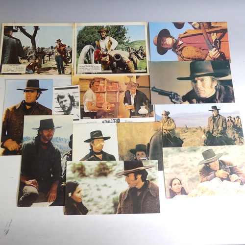 75 - A large quantity of Clint Eastwood cinema lobby card sets, including two 'The Good The Bad The Ugly'... 