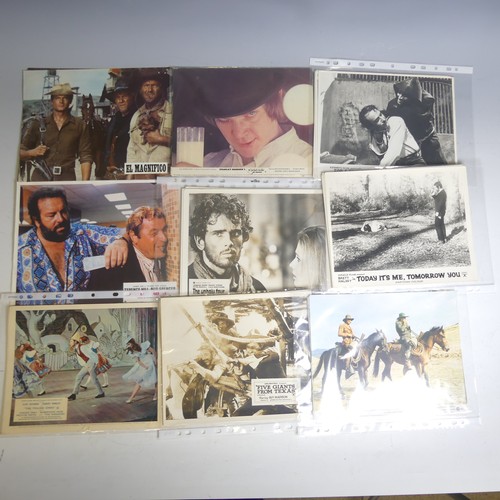 78 - A very large quantity of Movie Lobby Cards, including four cards of 'Once Upon a Time in The West', ... 