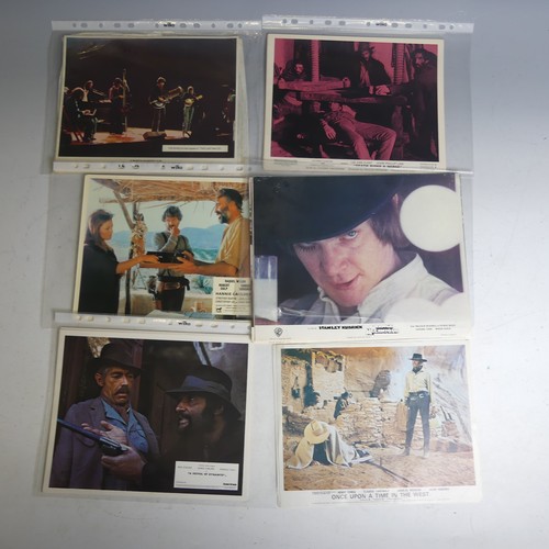 78 - A very large quantity of Movie Lobby Cards, including four cards of 'Once Upon a Time in The West', ... 