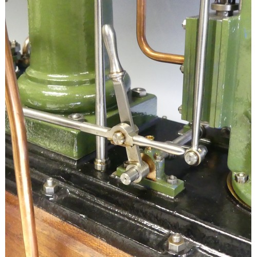 469 - A superb model of a Stuart Turner Major Beam engine, the engine based on the design by Mr George Gen... 