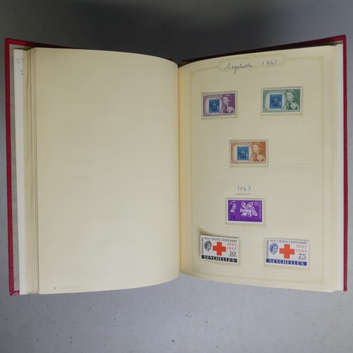 89 - An accumulation of Stamps, in albums and loose with Royal omnibus issues, etc. (a lot)... 