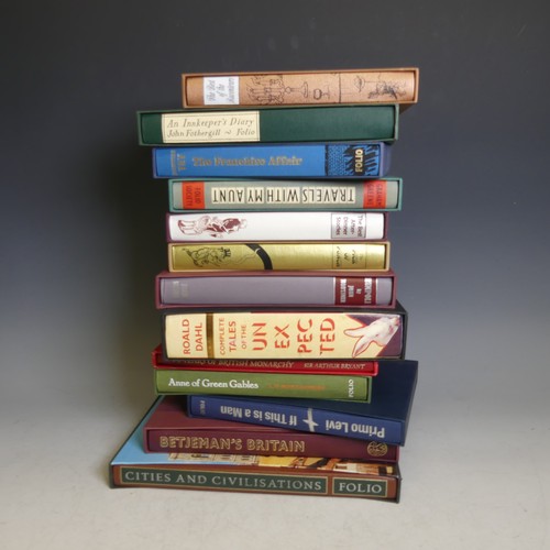 62 - Folio Society; An assorted collection of titles, reference and fiction, approx. 26, (a lot)... 