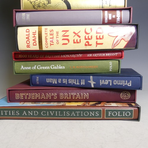 62 - Folio Society; An assorted collection of titles, reference and fiction, approx. 26, (a lot)... 