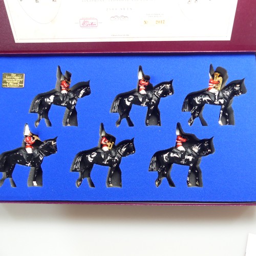 453 - Britains, Set 5195 and Set 5295 The Life Guards Mounted Band, Set 1 limited edition no.2006 of 2500,... 