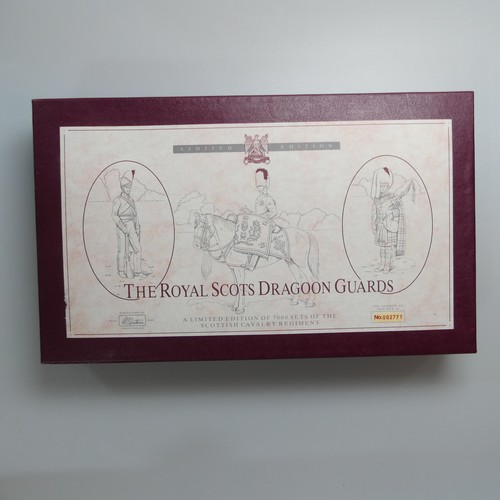 457 - Britains, Set 5297 The Black Watch (Royal Highland Regiment) Colour Party and Escort, limited editio... 