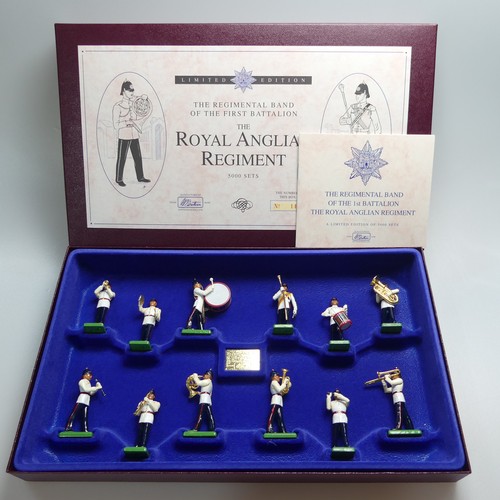 458 - Britains, Four limited edition sets, each boxed with papers and matching outer box, Set 5294 The Roy... 