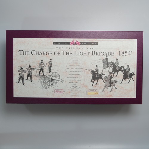 456 - Britains, Set 5197 The Crimea War 'The Charge of the Light Brigade - 1854', limited edition no.2051 ... 