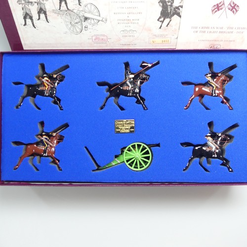 456 - Britains, Set 5197 The Crimea War 'The Charge of the Light Brigade - 1854', limited edition no.2051 ... 